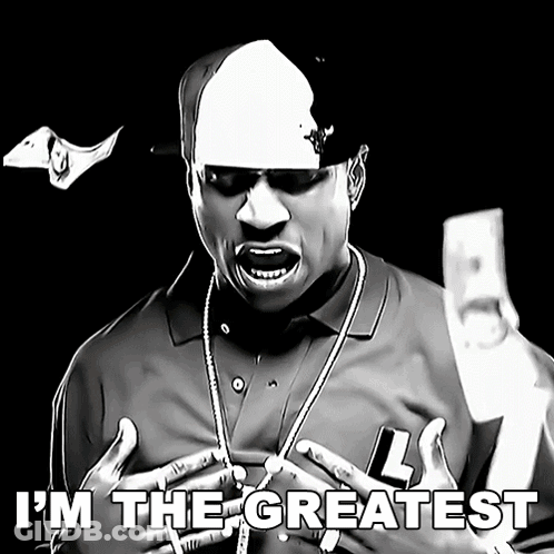 Man With I M The Greatest GIF