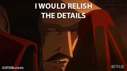 Man With I Would Relish The Details GIF