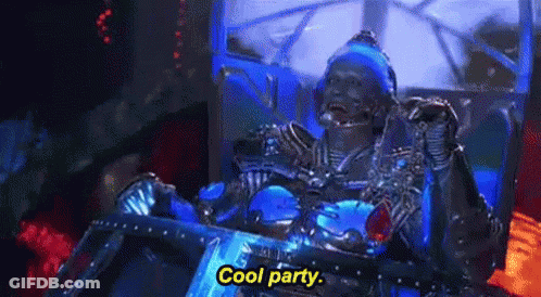 Man With Ice On Face Saying Chill GIF