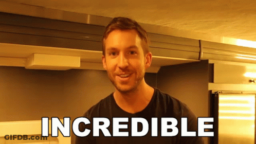Man With Incredible Shirt GIF