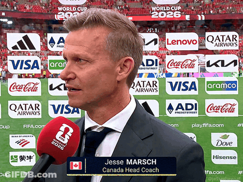 Man With Jesse Marsh Sign GIF