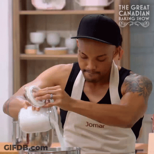 Man With Jomar Apron GIF