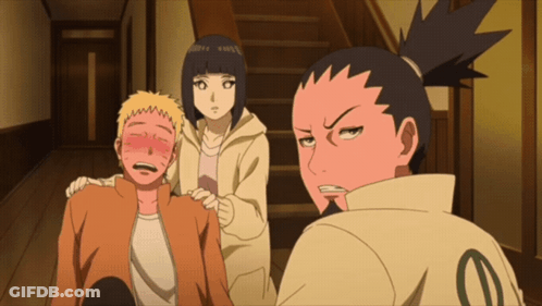 Man With Letter O On Back Next To Girl And Boy GIF