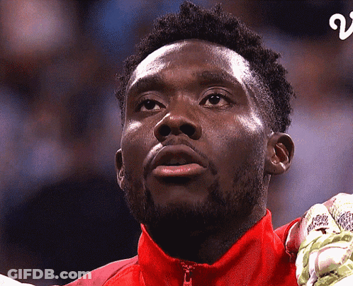 Man With Letter V Above Head GIF