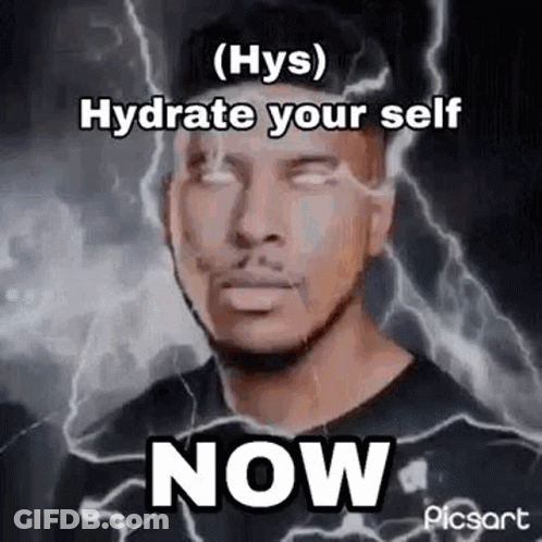 Man With Lightning Bolt Making Funny Face GIF
