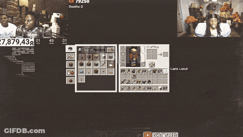 Man With Long Beard Painting GIF