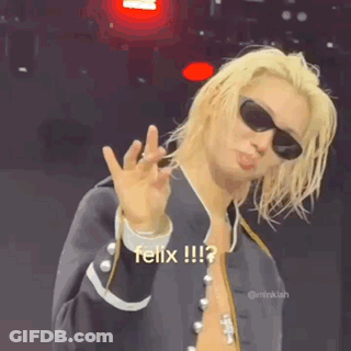 Man With Long Blonde Hair Sunglasses And Jacket GIF