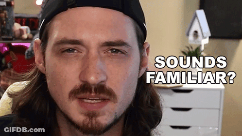 Man With Long Hair And Beard And Sounds Familiar GIF
