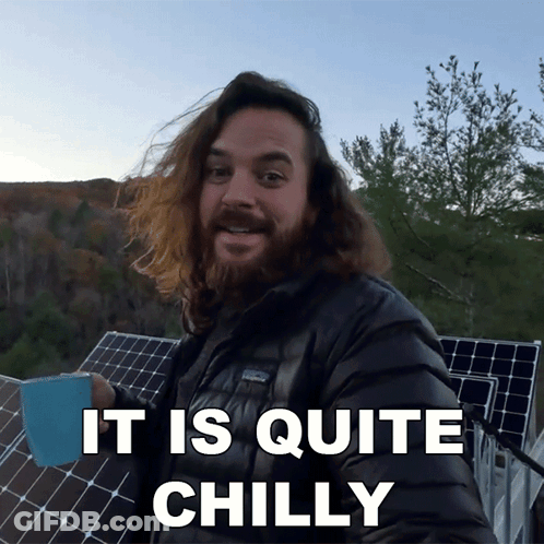 Man With Long Hair And Beard Holding Coffee GIF