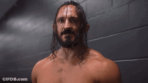 Man With Long Hair And Beard Saying He Couldn't Do That GIF
