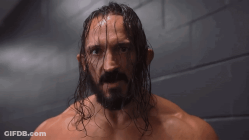 Man With Long Hair And Beard Says I Accept Your Challenge GIF