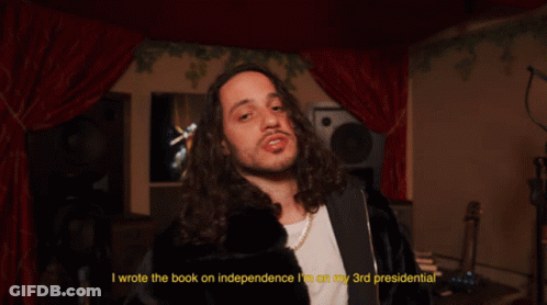 Man With Long Hair And Beard Says It'S Essential To Shut Up That'S What Yall Think Right GIF