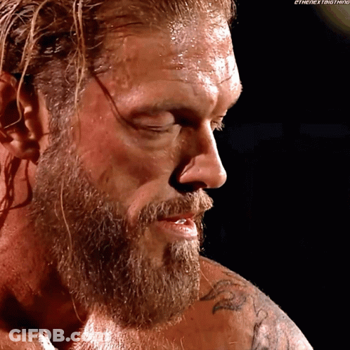 Man With Long Hair And Beard Says It's Private GIF