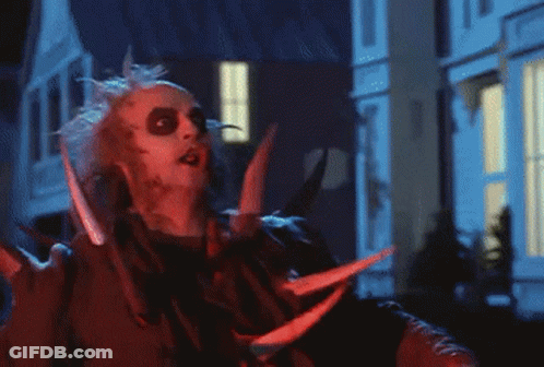 Man With Long Hair And Beard Says Let's Hit The Road In Car GIF