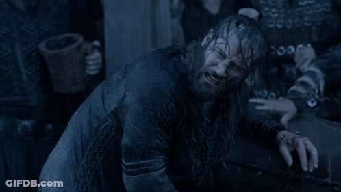 Man With Long Hair And Beard Screaming Hit Meeee GIF