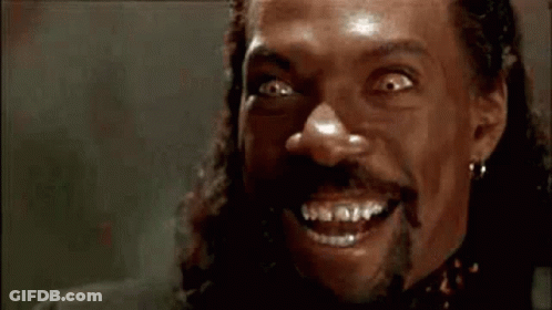 Man With Long Hair And Beard Smiling GIF