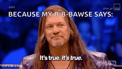 Man With Long Hair And Beard Smiling GIF