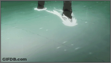 Man With Long Hair And Towel On Head Standing In Front Of Door GIF