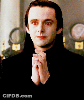 Man With Long Hair Folding Hands GIF