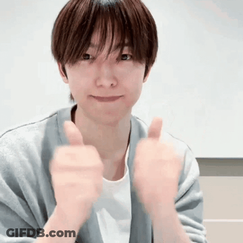 Man With Long Hair In Black Jacket Wearing Both T-Shirt GIF