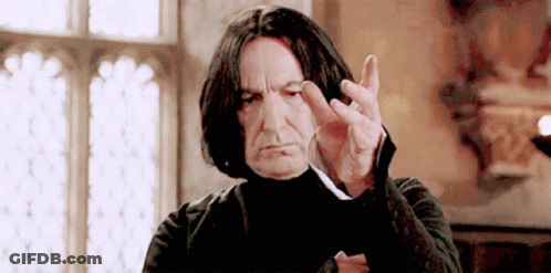 Man With Long Hair Making Funny Face Holding Paper GIF