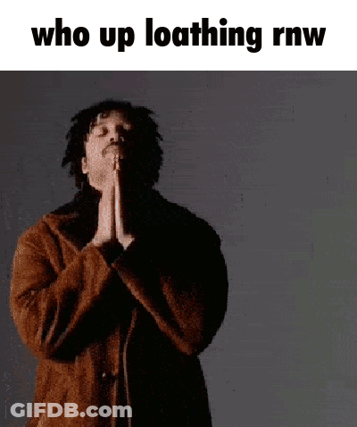 Man With Long Hair Playing Bass Guitar GIF