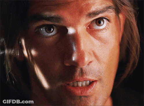 Man With Long Hair GIF