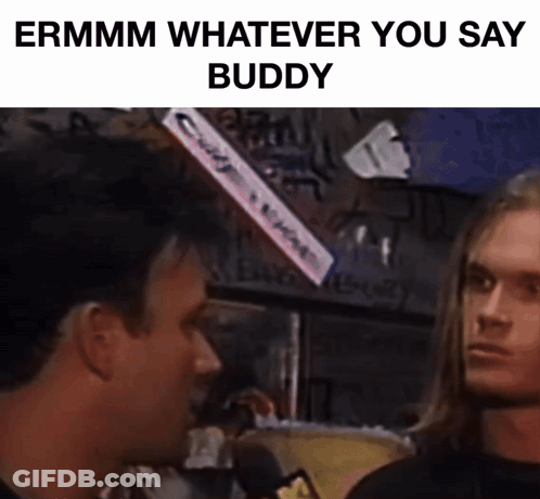 Man With Long Hair Talking Into Microphone GIF