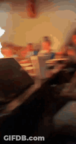 Man With Long Hair Thumbs Down GIF