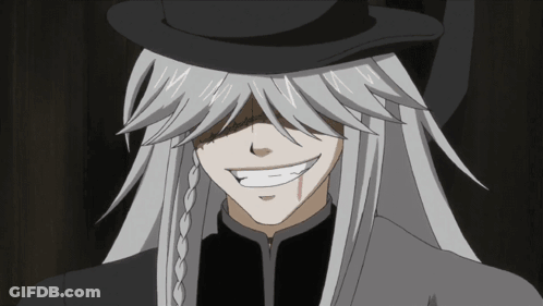 Man With Long White Hair Smiling GIF
