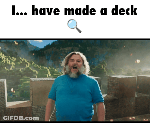 Man With Magnifying Glass I Have Made A Deck GIF