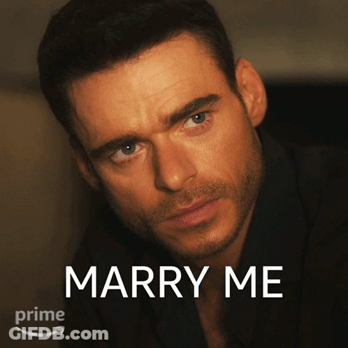 Man With Marry Me GIF