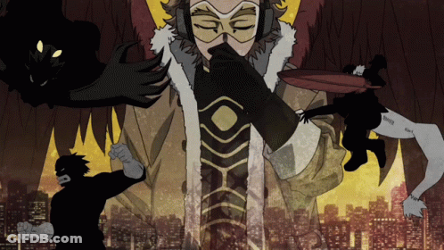 Man With Mask And Bird On Head GIF