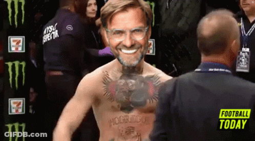 Man With McGregor Tattoo Smiling GIF