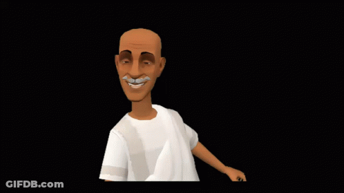 Man With McGregor Tattoo Smiling GIF