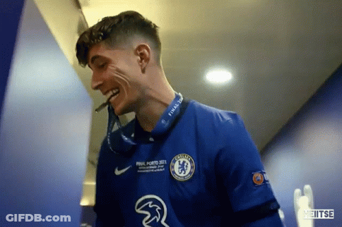 Man With Medal Saying Final Porto 2021 GIF