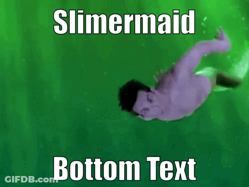 Man With Mermaid Tail Slimermaid GIF