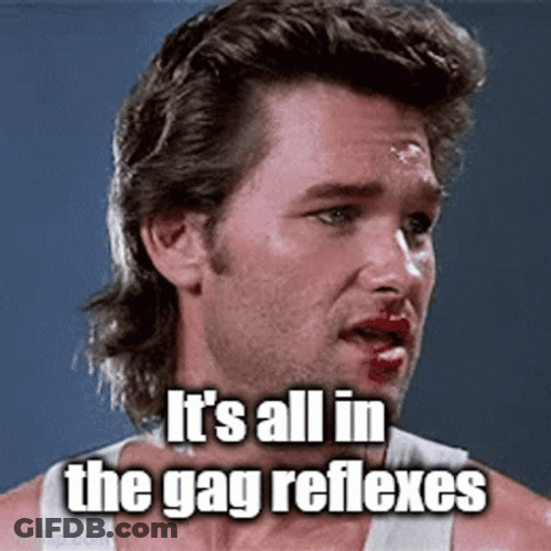 Man With Messy Lipstick It Is All In GIF