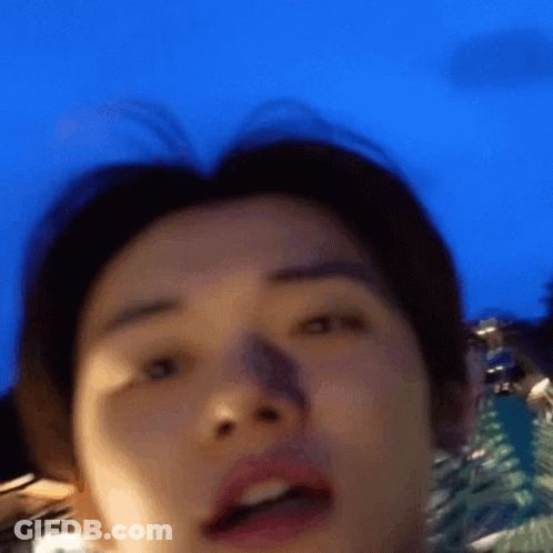 Man With Mouth Open GIF