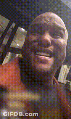 Man With Mouth Open Close Up GIF