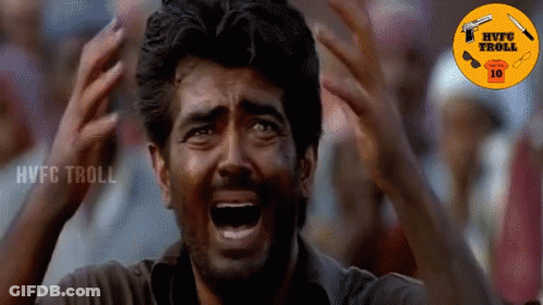 Man With Mouth Open Hvfc Troll GIF