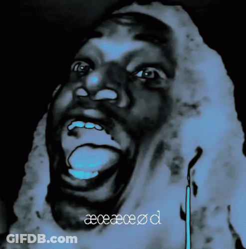 Man With Mouth Open Saying Aeoeaeocd GIF