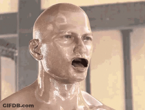 Man With Mouth Wide Open GIF