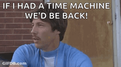 Man With Mustache And Blue Shirt Talking GIF