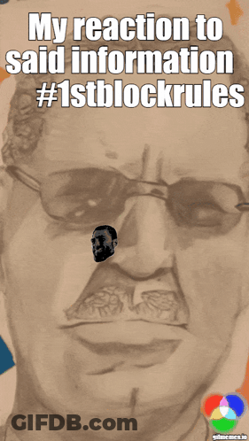 Man With Mustache And Glasses Reaction GIF