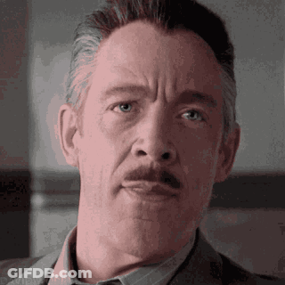 Man With Mustache And Gray Hair GIF