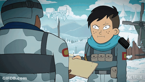 Man With Mustache And Hal Name Tag GIF