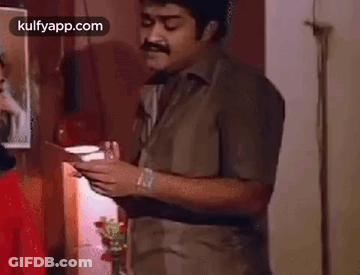 Man With Mustache Arms Outstretched GIF
