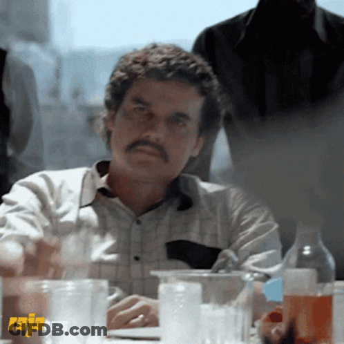 Man With Mustache At Rajabets Logo GIF