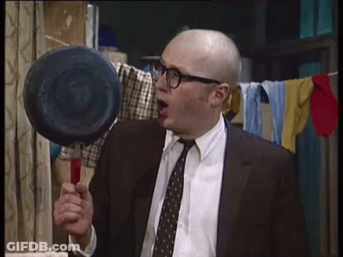 Man With Mustache Funny Face Saying Me When No GIFs Allowed GIF